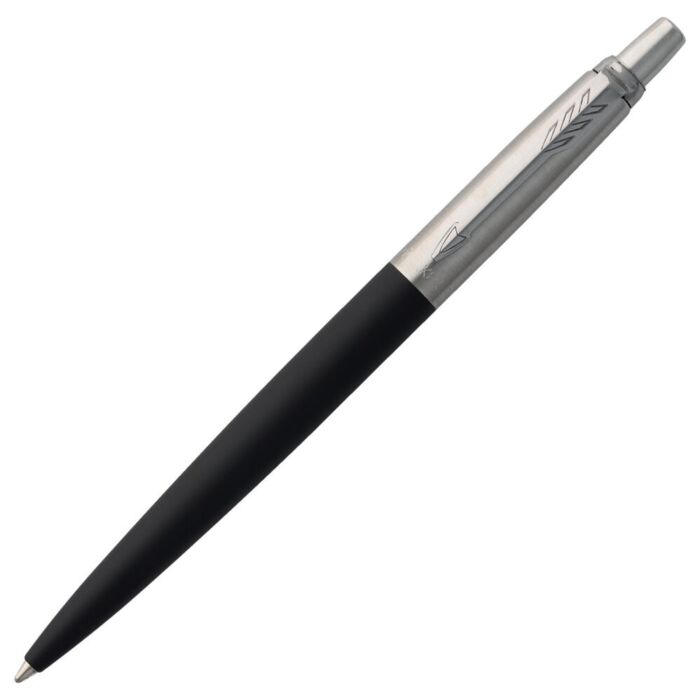 Ручка шариковая Parker Jotter Core K63, черный с серебристым