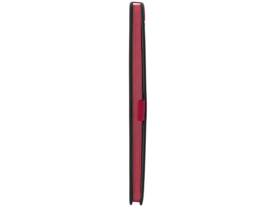Блокнот А5 Color Edge, черный/красный