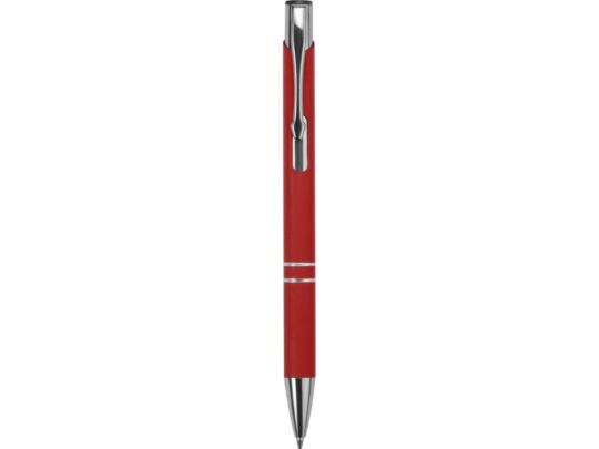 Ручка металлическая шариковая C1 soft-touch, красный