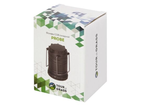 Фонарь Probe складной, серый