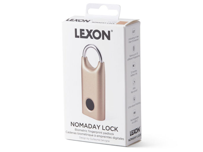 Замок с сенсором Noma Lock, темно-серый GUN