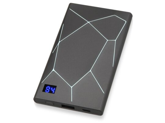 Внешний аккумулятор Geo, 4000 mAh, мокрый асфальт