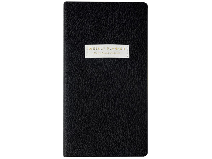 Еженедельник недатированный А6 Black, черный