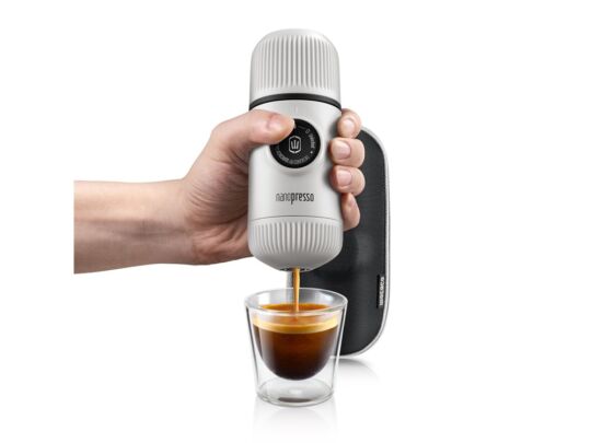 Ручная мини кофемашина Nanopresso Elements, белый