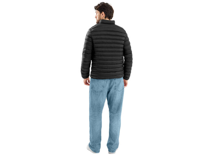 Стеганая куртка Uniqloud, мужская, черный