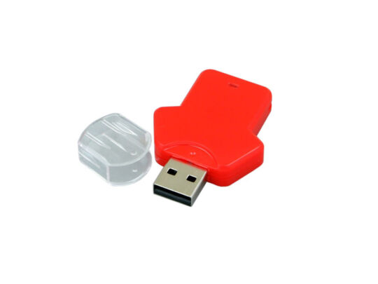 USB 3.0- флешка на 64 Гб в виде футболки, красный