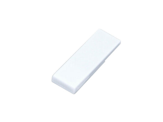 USB 2.0- флешка промо на 8 Гб в виде скрепки, белый