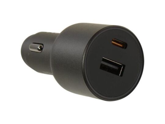 Устройство зарядное автомобильное Xiaomi 67W Car Charger (USB-A + Type-C), черный