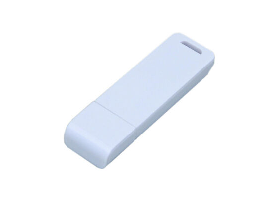 USB 3.0- флешка на 64 Гб с оригинальным двухцветным корпусом, белый