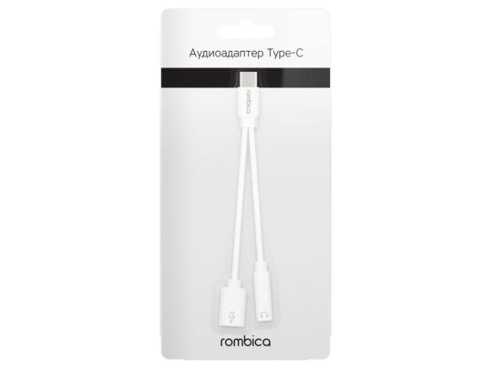 Переходник Type-C Adapter 3.5C, белый