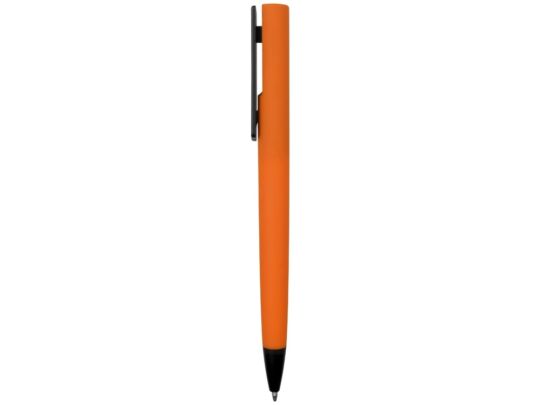 Ручка пластиковая шариковая C1 soft-touch, оранжевый