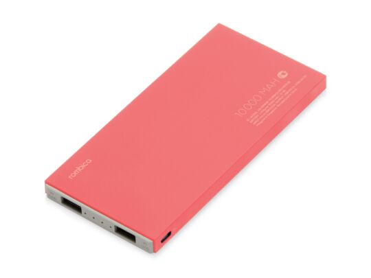 Внешний аккумулятор NEO NS100R, 10000mAh, серый/красный