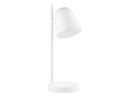 Настольная лампа с беспроводной зарядкой LED L2, белый