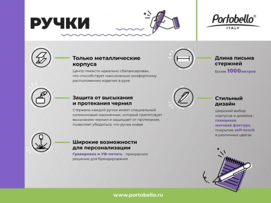 Шариковая ручка Комет Нео (Comet NEO), зеленая