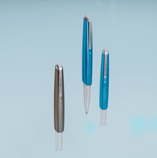 Ручка-роллер Pininfarina PF GO BLUE, синий